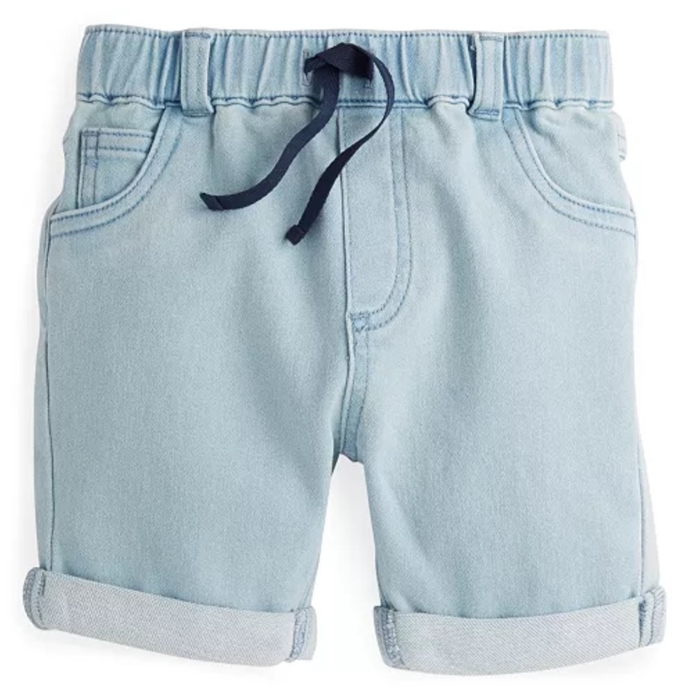 Comfy Stretch Kids Light Blue Shorts